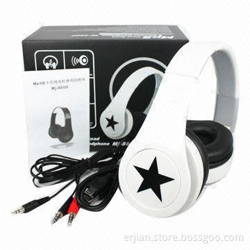 Wireless MP3 Player Headphones, Supports TF Card, FM Radio, OEM Orders Welcomed